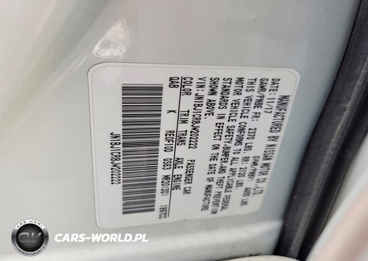 2018 Nissan Rogue Sport Sl VIN:JN1BJ1CR8JW202222 - 13