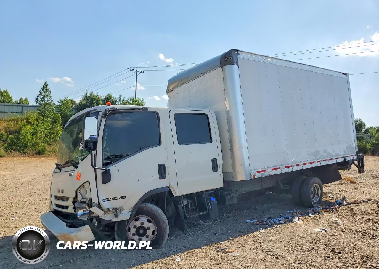 2017 Isuzu Npr Hd Box Truck