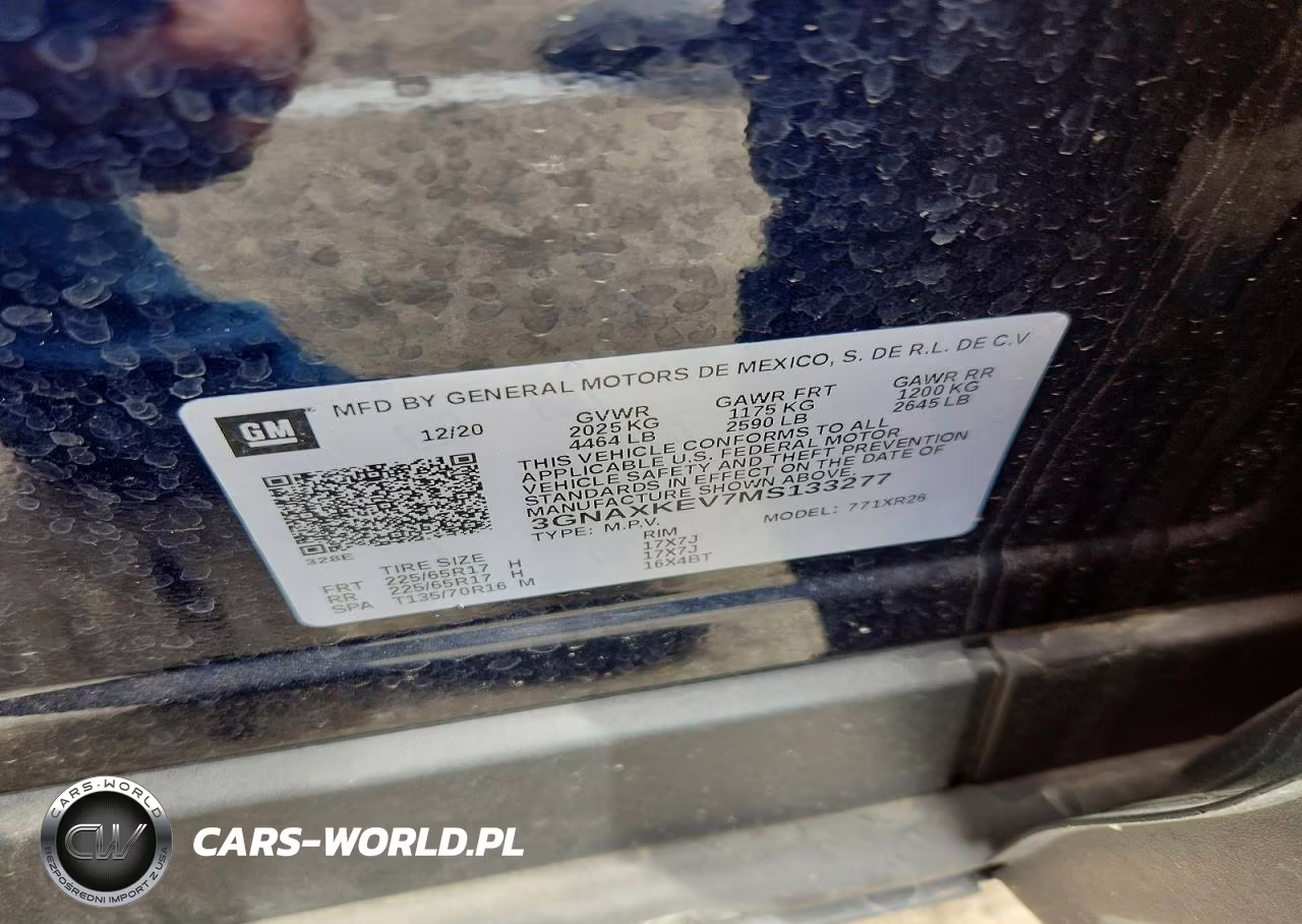 2021 Chevrolet Equinox Lt VIN:3GNAXKEV7MS133277 - 13