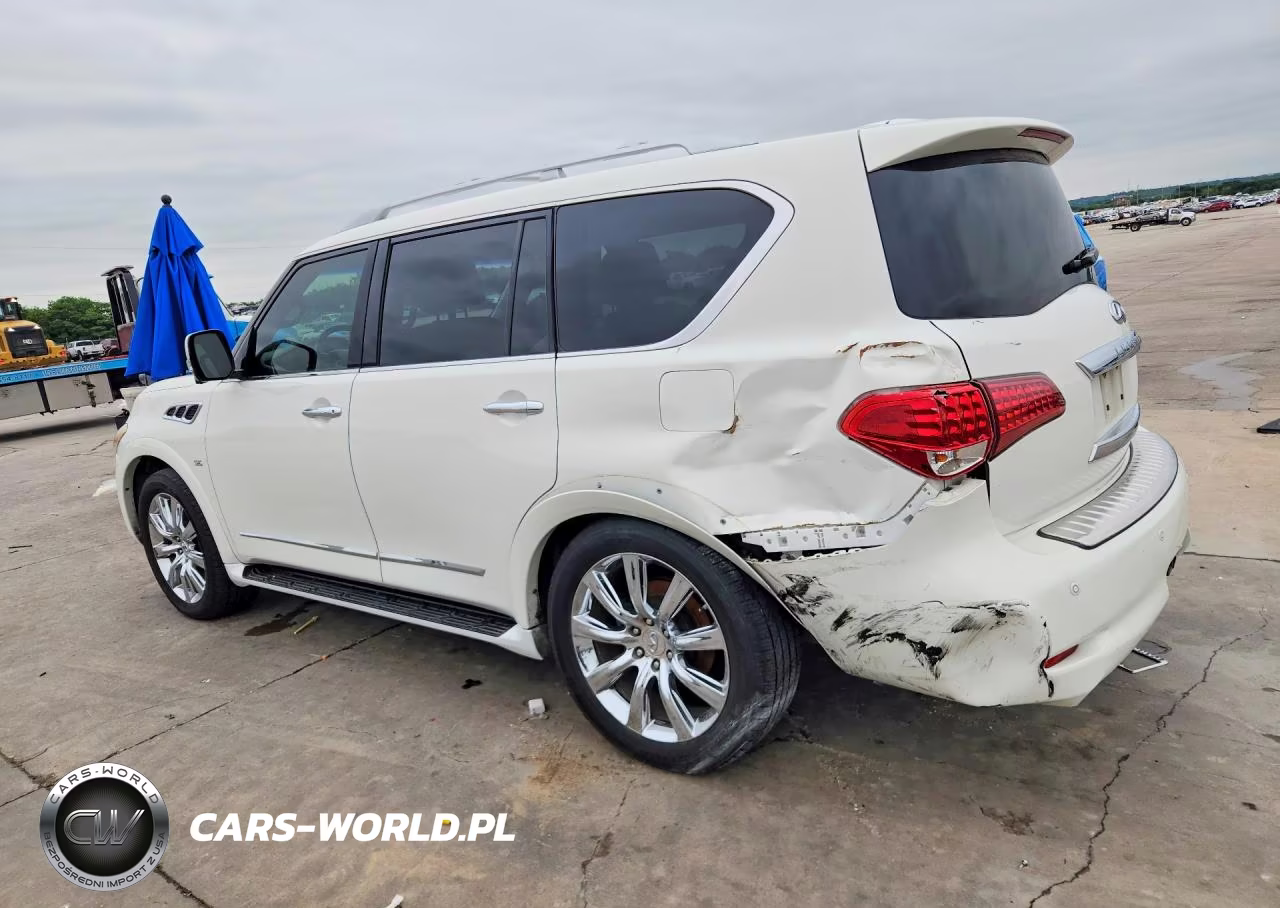 2014 Infiniti Qx80 VIN:JN8AZ2NF5E9555181 - 2