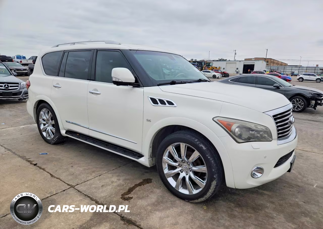 2014 Infiniti Qx80 VIN:JN8AZ2NF5E9555181 - 4