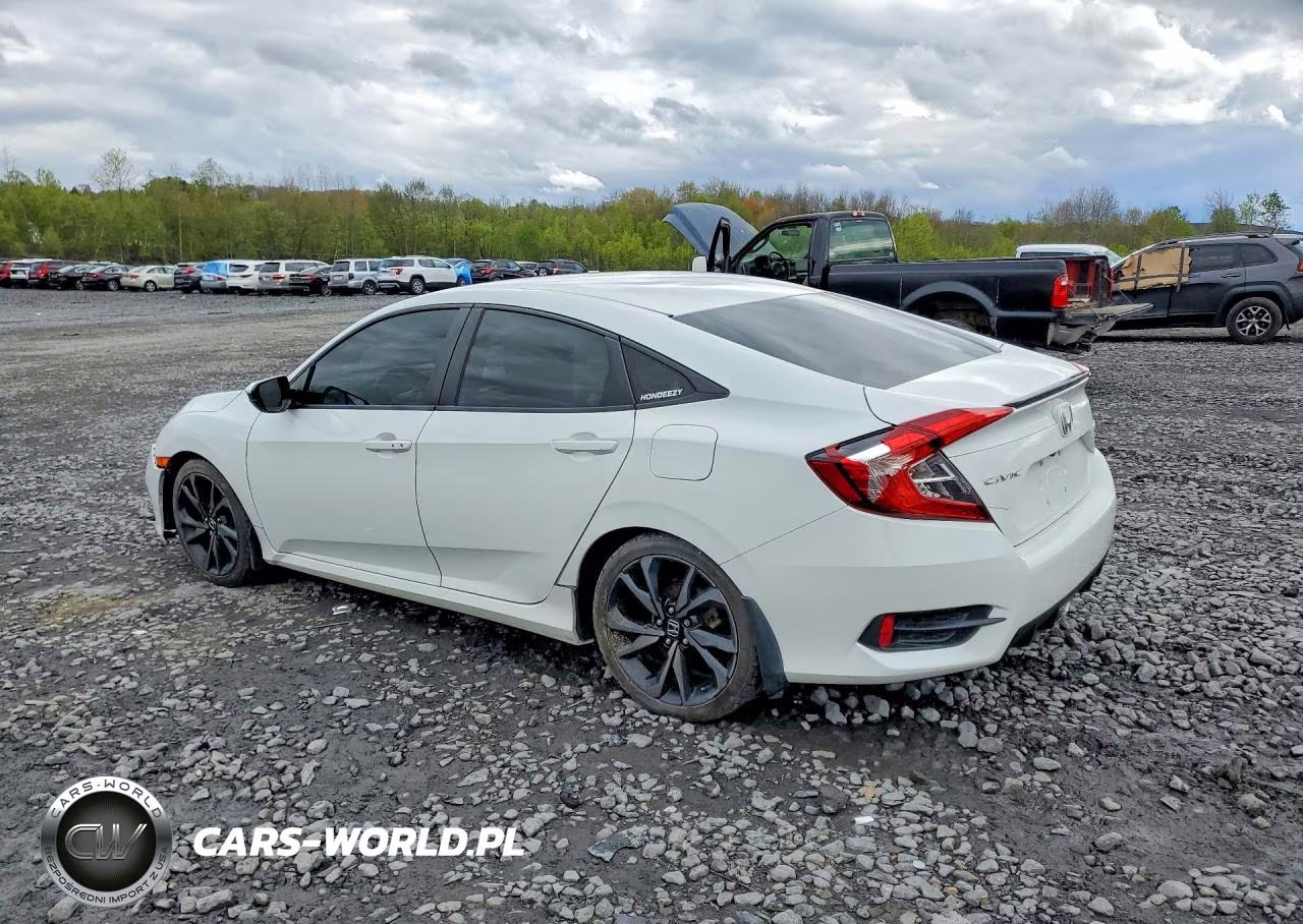 2019 Honda Civic Sport VIN:2HGFC2E88KH538442 - 2