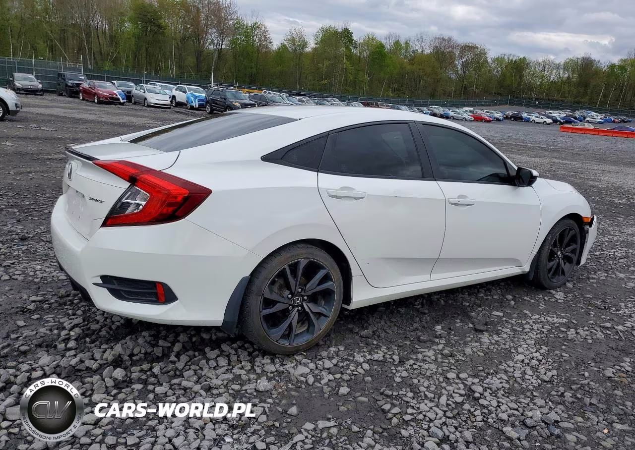 2019 Honda Civic Sport VIN:2HGFC2E88KH538442 - 3