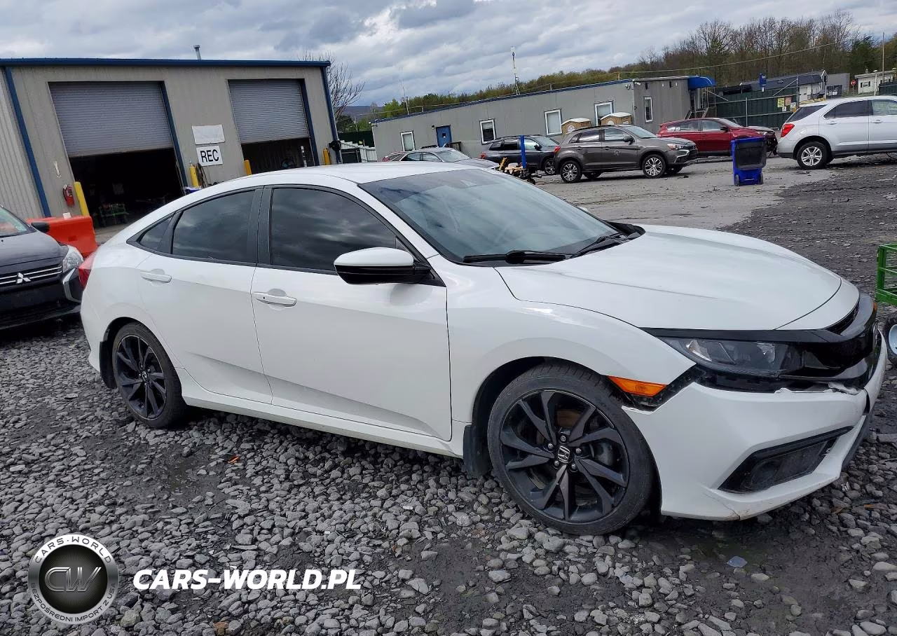2019 Honda Civic Sport VIN:2HGFC2E88KH538442 - 4