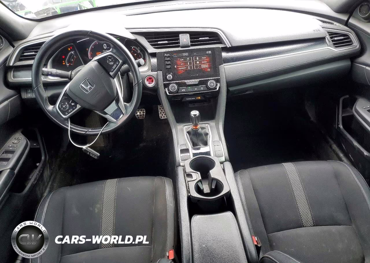 2019 Honda Civic Sport VIN:2HGFC2E88KH538442 - 8
