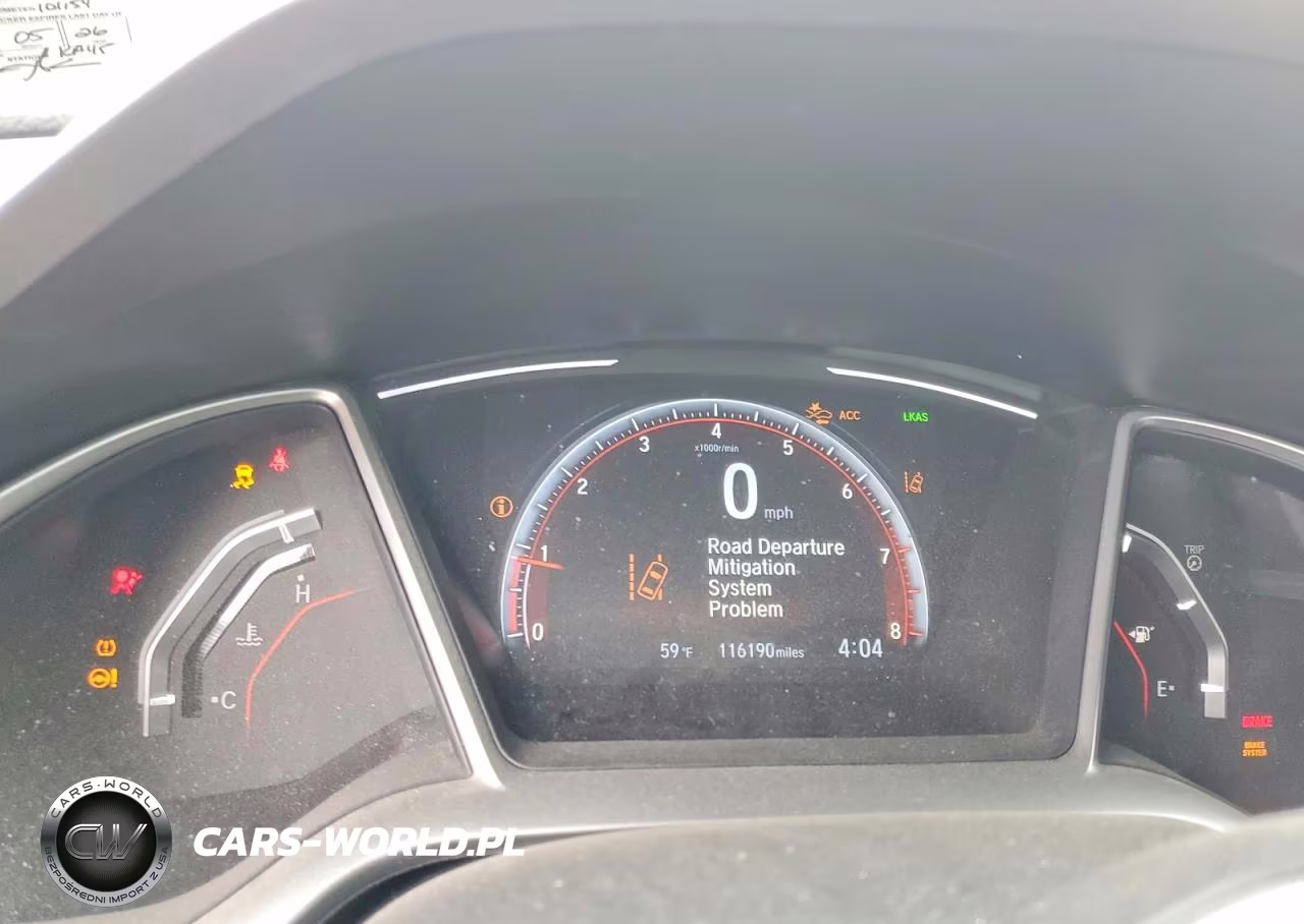 2019 Honda Civic Sport VIN:2HGFC2E88KH538442 - 9