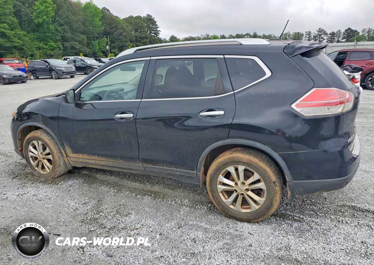 2015 Nissan Rogue Sv VIN:KNMAT2MT2FP550084 - 2