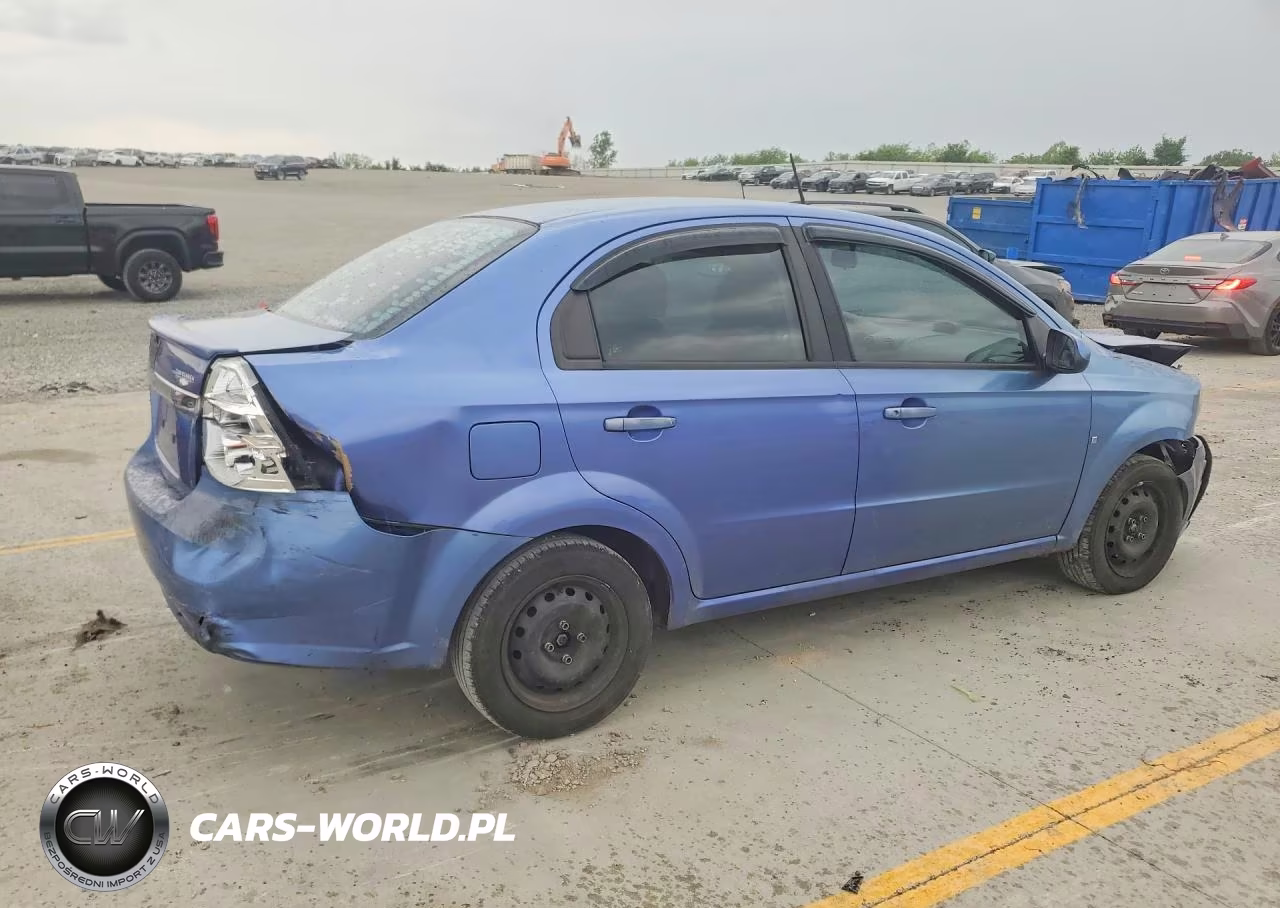 2009 Chevrolet Aveo VIN:KL1TD56E19B624786 - 3