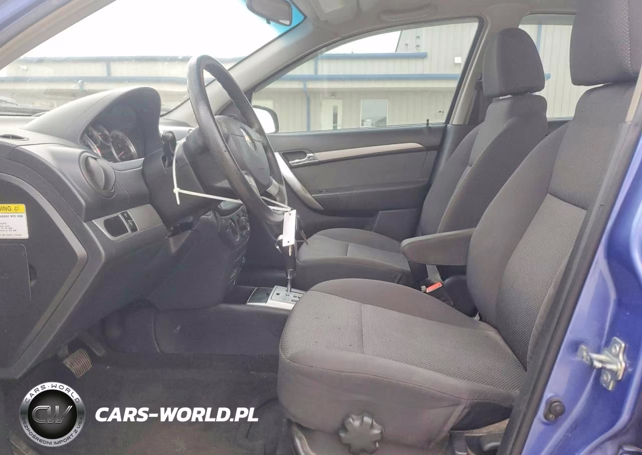 2009 Chevrolet Aveo VIN:KL1TD56E19B624786 - 7