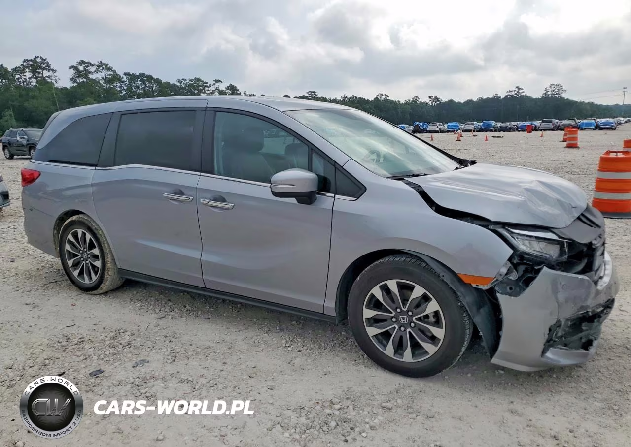 2021 Honda Odyssey Exl VIN:5FNRL6H74MB028927 - 4