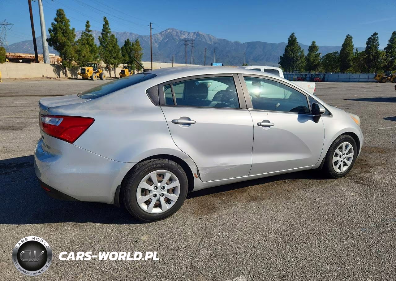 2014 Kia Rio Lx VIN:KNADM4A32E6341312 - 3