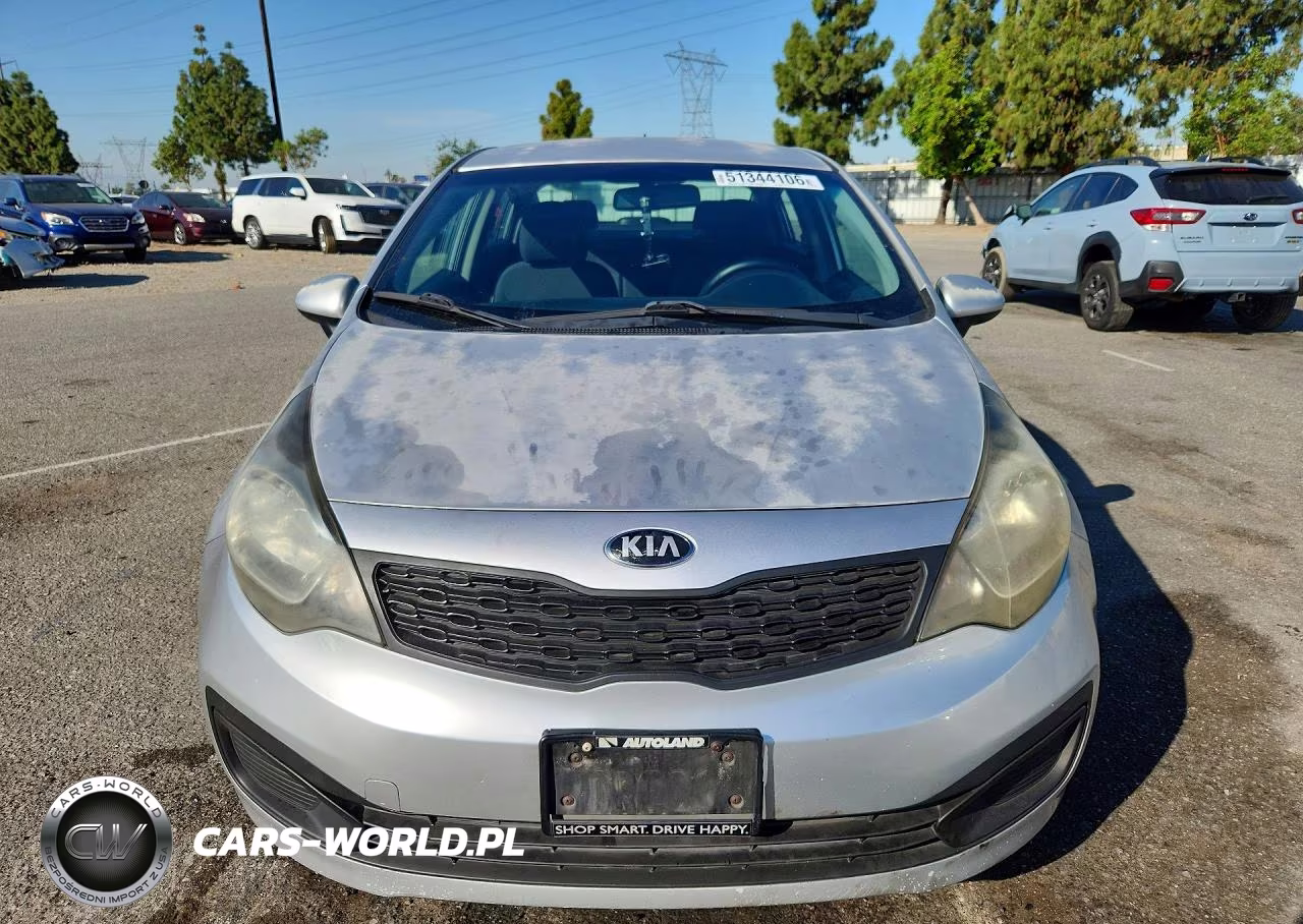 2014 Kia Rio Lx VIN:KNADM4A32E6341312 - 5