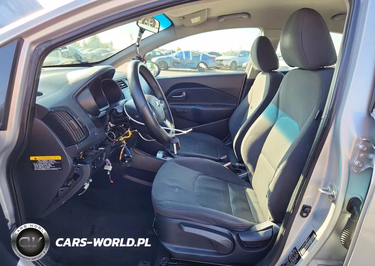 2014 Kia Rio Lx VIN:KNADM4A32E6341312 - 7
