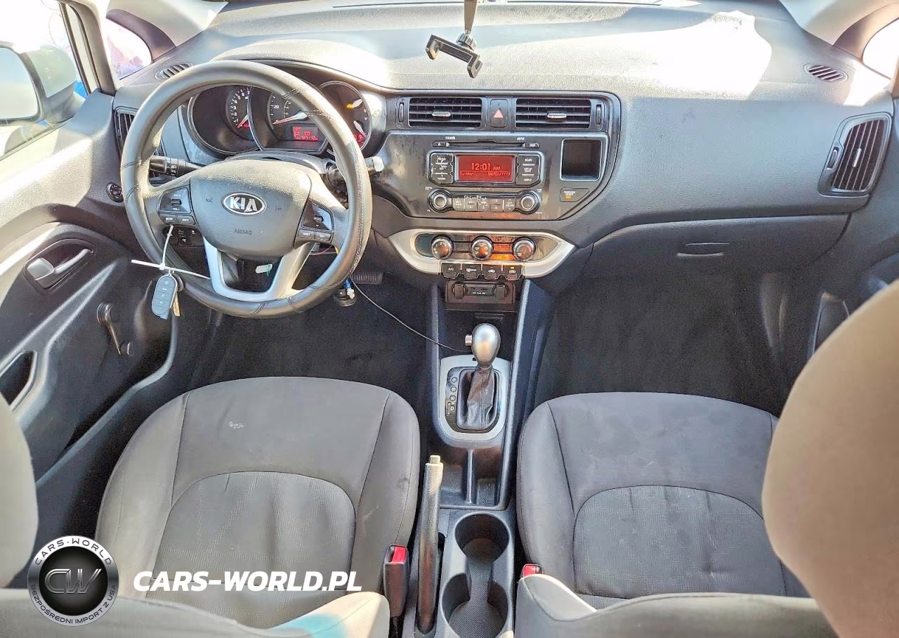 2014 Kia Rio Lx VIN:KNADM4A32E6341312 - 8