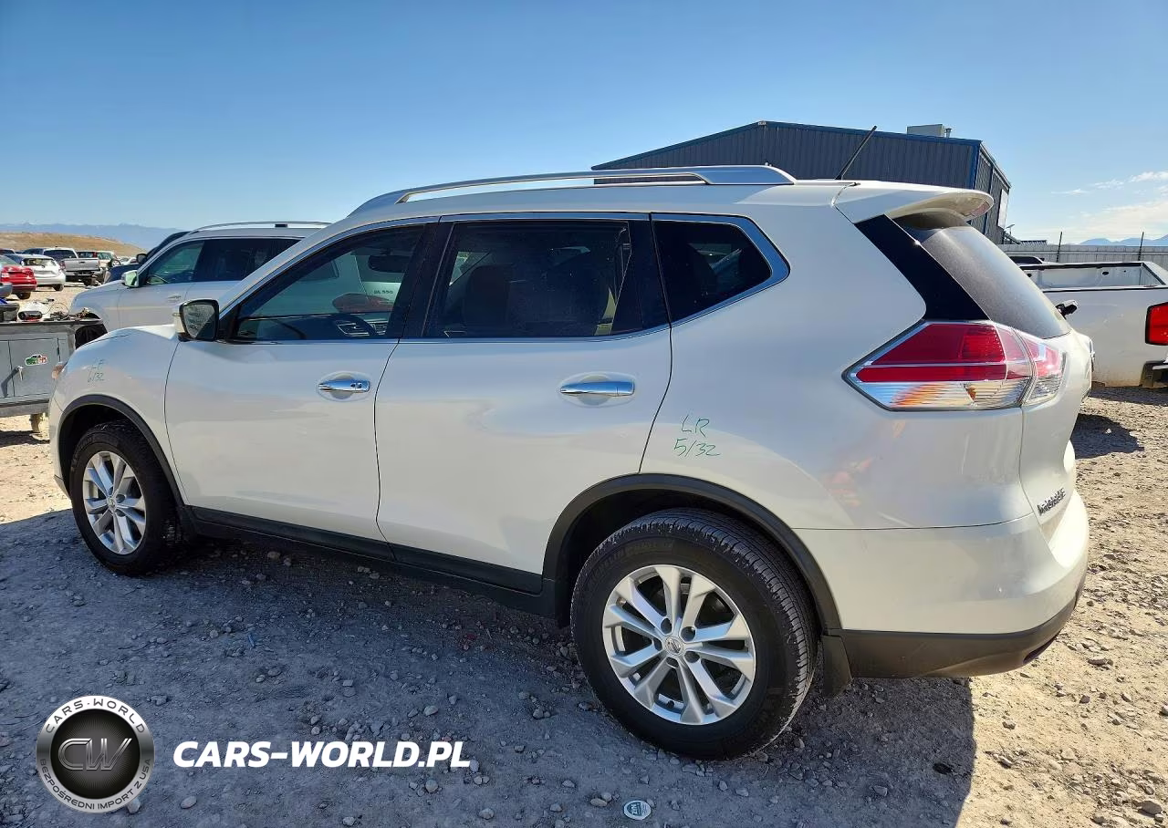 2016 Nissan Rogue Sv VIN:KNMAT2MV5GP700997 - 2
