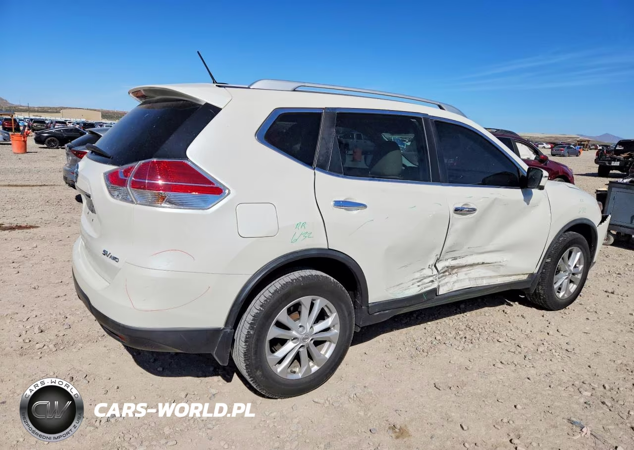 2016 Nissan Rogue Sv VIN:KNMAT2MV5GP700997 - 3