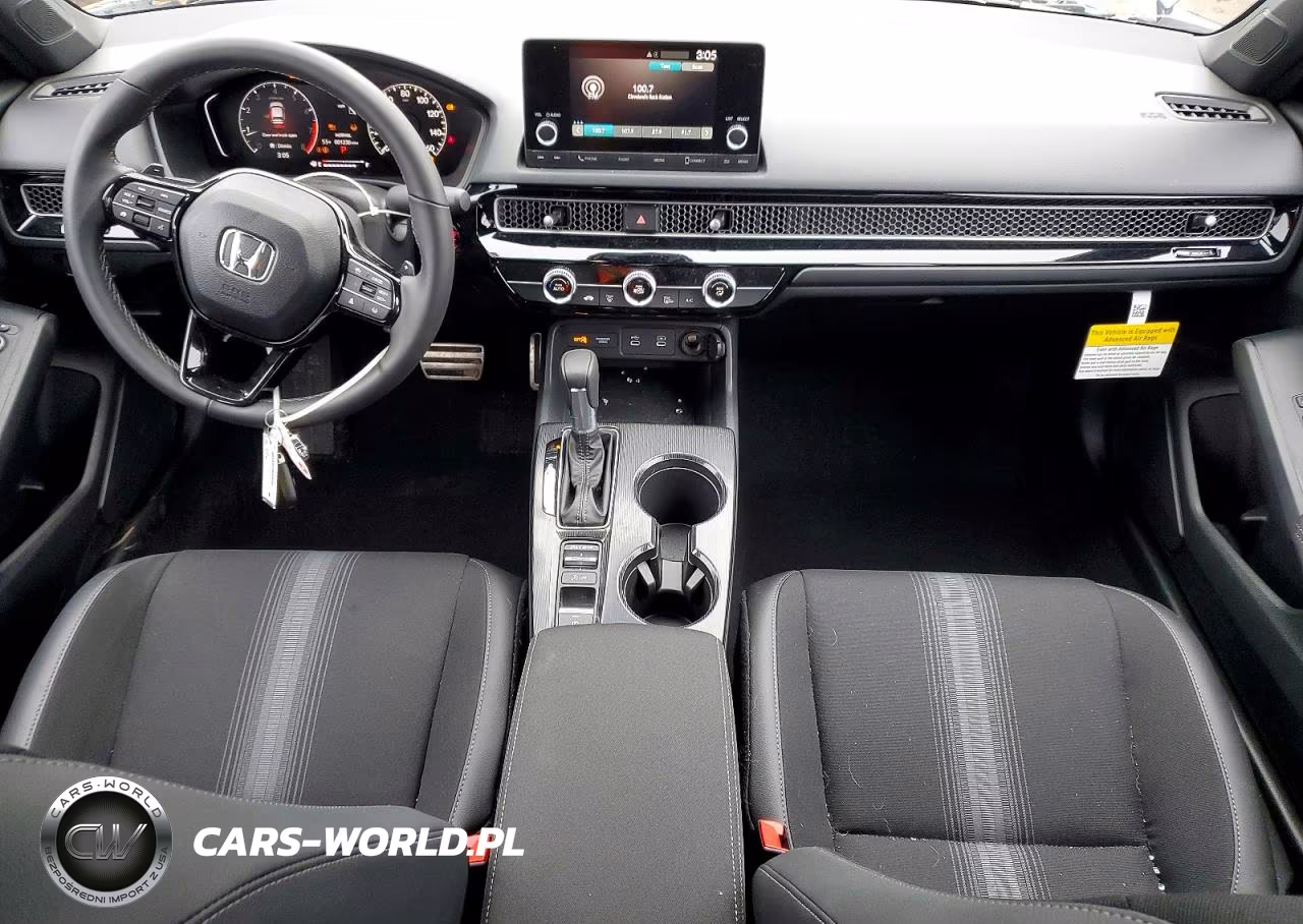 2026 Honda Civic Sport VIN:2HGFE2F52TH557598 - 8