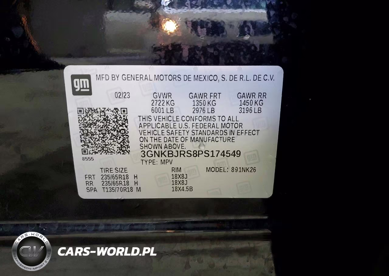 2023 Chevrolet Blazer 3Lt VIN:3GNKBJRS8PS174549 - 13