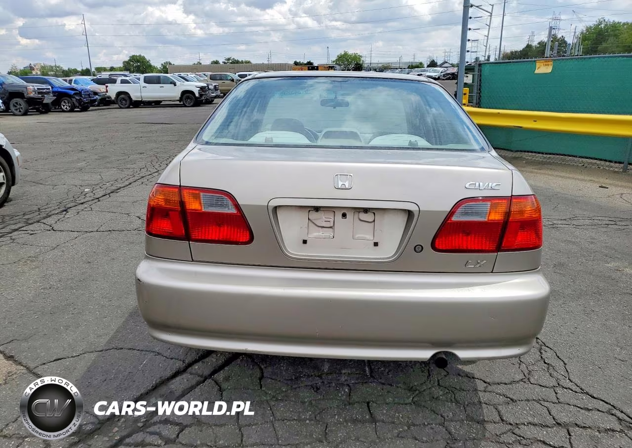 2000 Honda Civic Lx VIN:1HGEJ6673YL013668 - 6