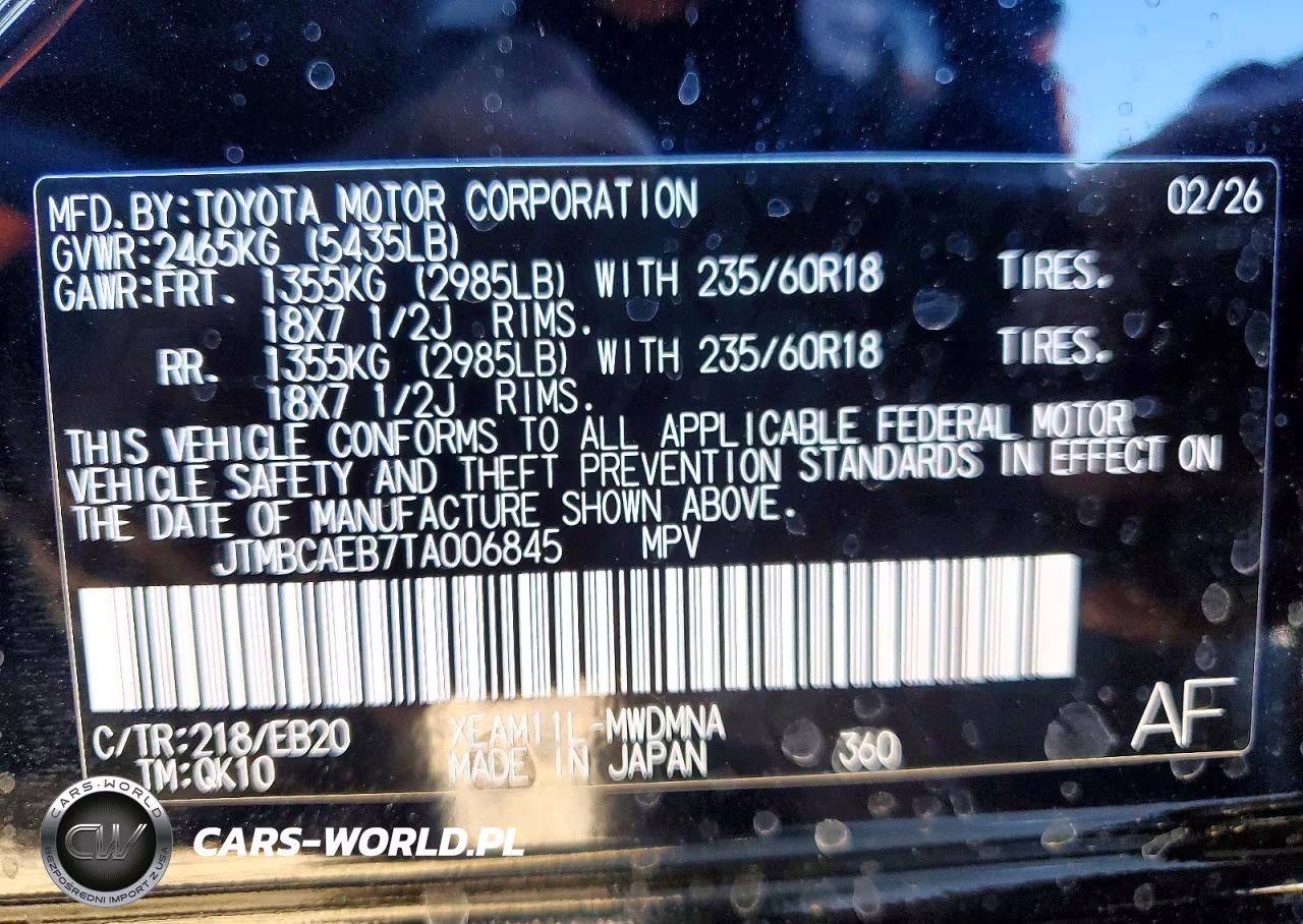 2026 Toyota Bz Xle Plus VIN:JTMBCAEB7TA006845 - 14