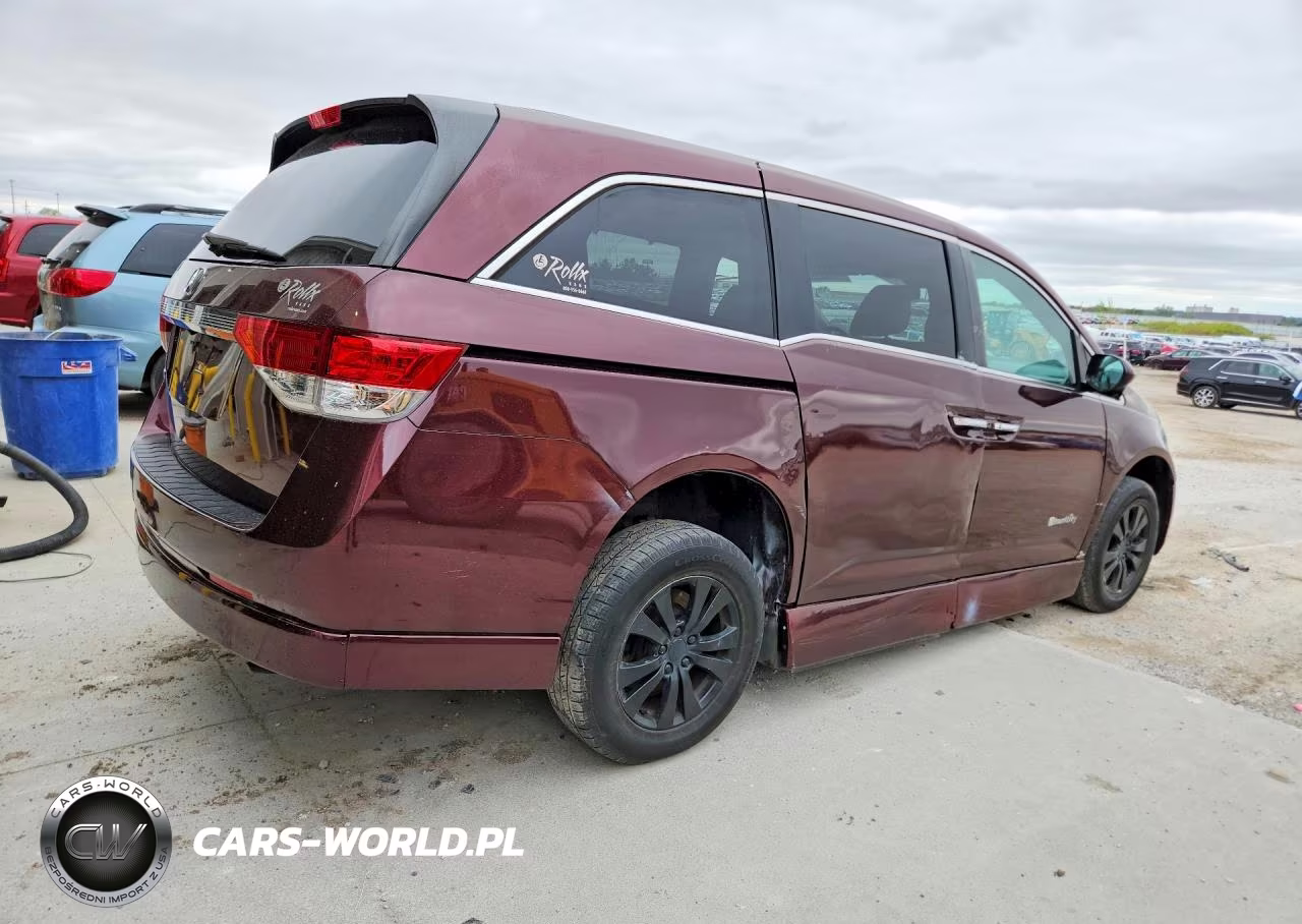 2014 Honda Odyssey Exl VIN:5FNRL5H69EB099379 - 3
