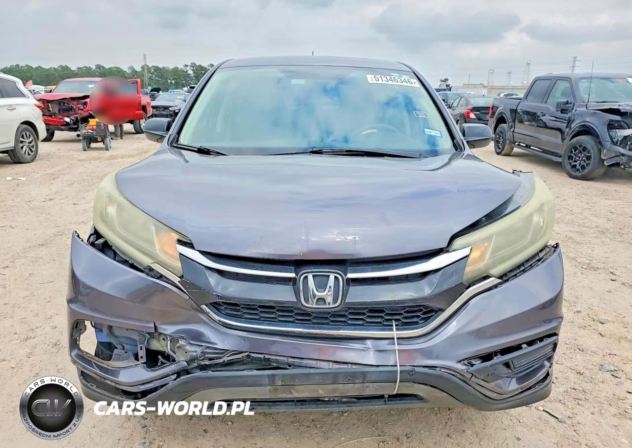 2016 Honda Cr-V Lx VIN:3CZRM3H36GG701038 - 5