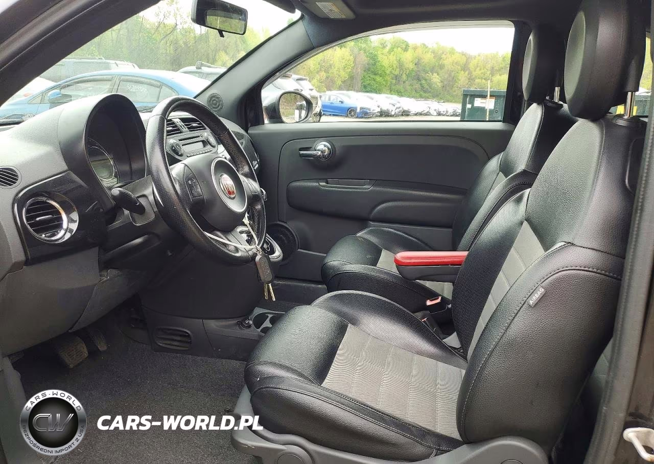 2013 Fiat 500 Sport VIN:3C3CFFBRXDT654575 - 7