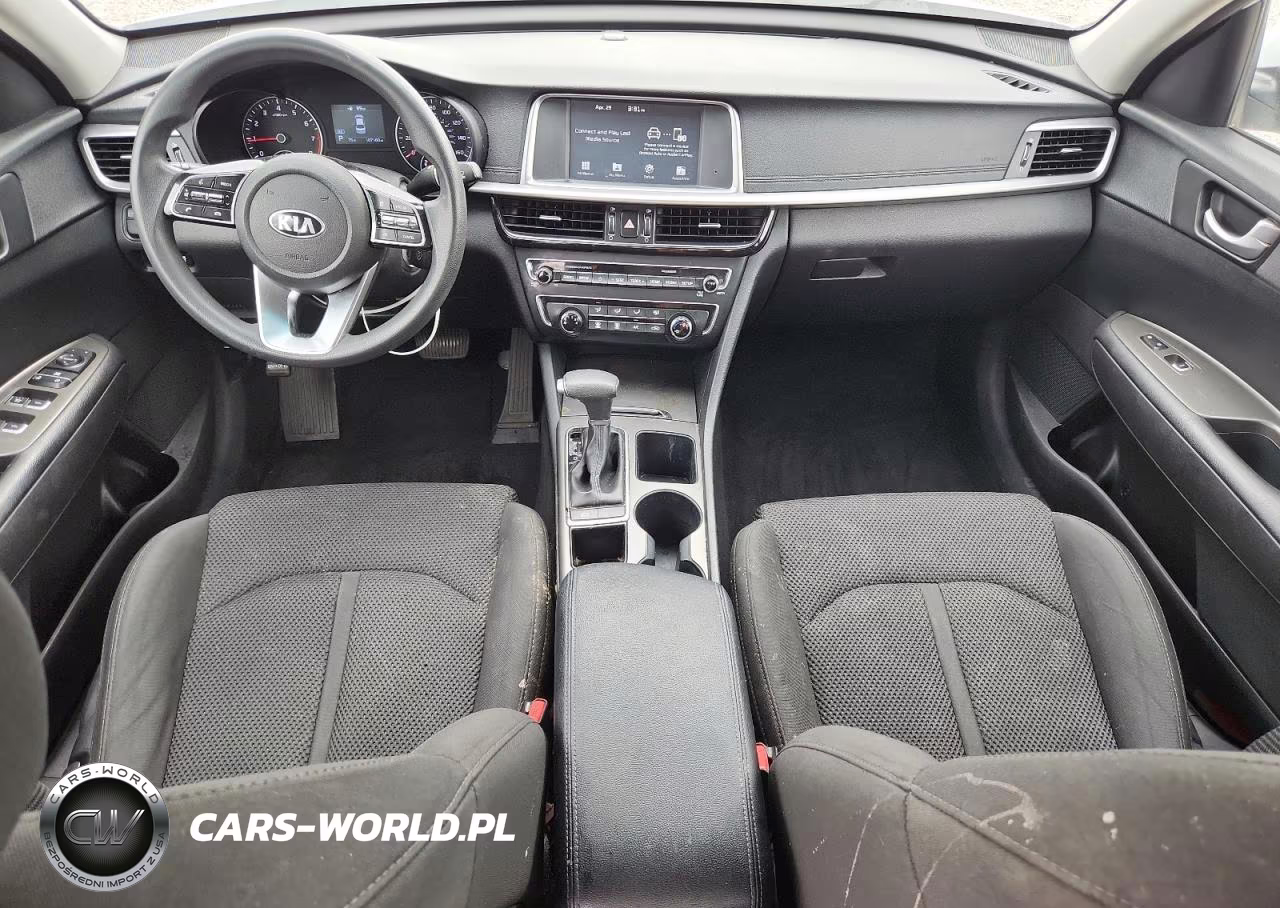 2019 Kia Optima Lx VIN:5XXGT4L37KG346194 - 8