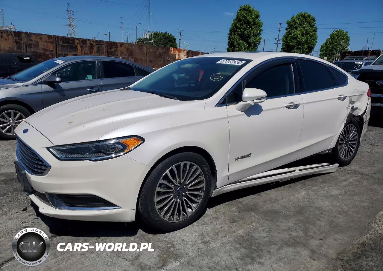 2018 Ford Fusion Se Hybrid