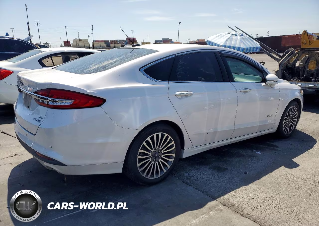 2018 Ford Fusion Se Hybrid VIN:3FA6P0LU6JR204586 - 3