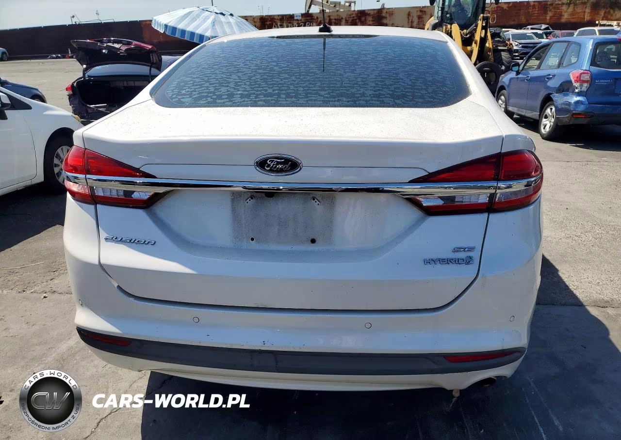 2018 Ford Fusion Se Hybrid VIN:3FA6P0LU6JR204586 - 6