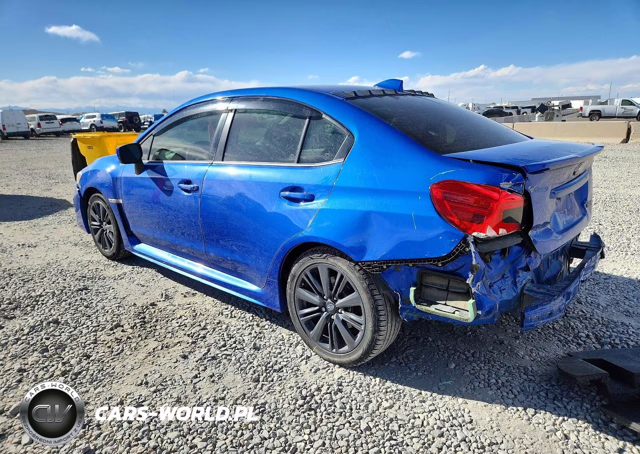 2018 Subaru Wrx VIN:JF1VA1A61J9817251 - 2