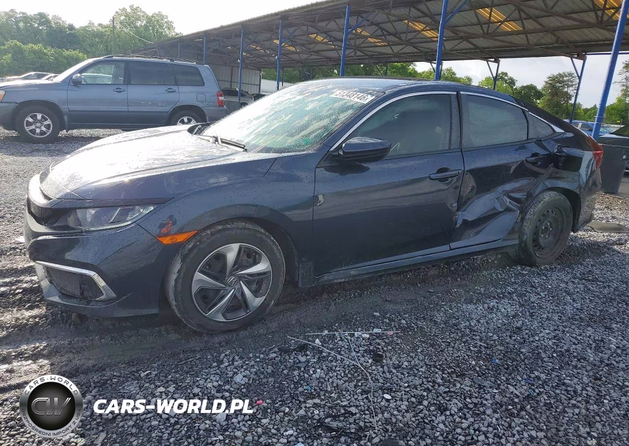 2021 Honda Civic Lx VIN:2HGFC2F63MH536002 - 1