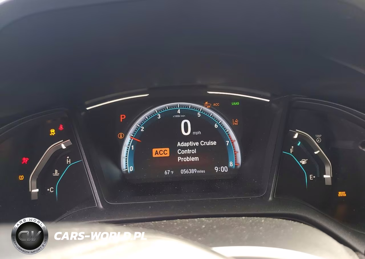 2021 Honda Civic Lx VIN:2HGFC2F63MH536002 - 9