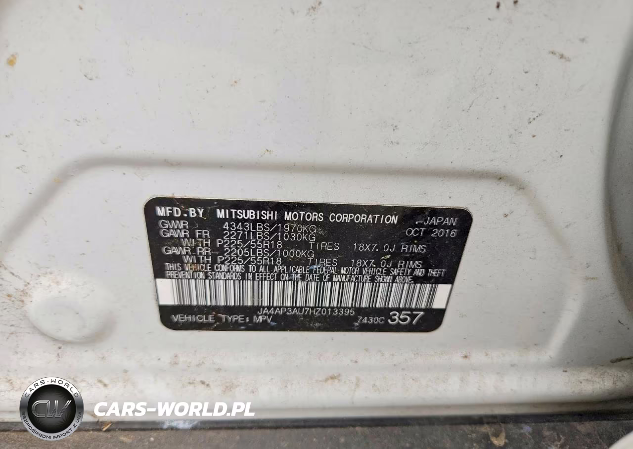 2017 Mitsubishi Outlander Sport Es VIN:JA4AP3AU7HZ013395 - 13