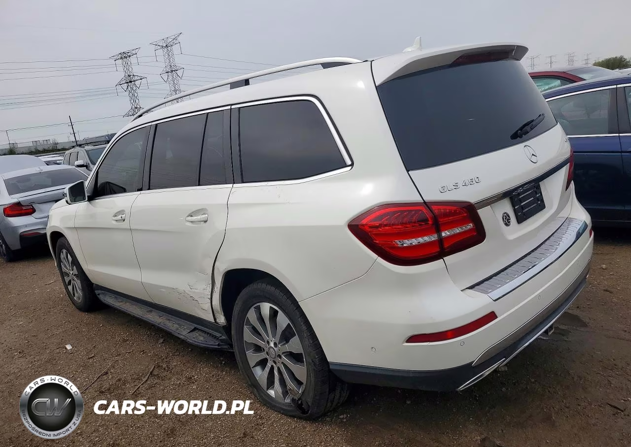 2017 Mercedes-Benz Gls 450 4Matic VIN:4JGDF6EE0HA789047 - 2