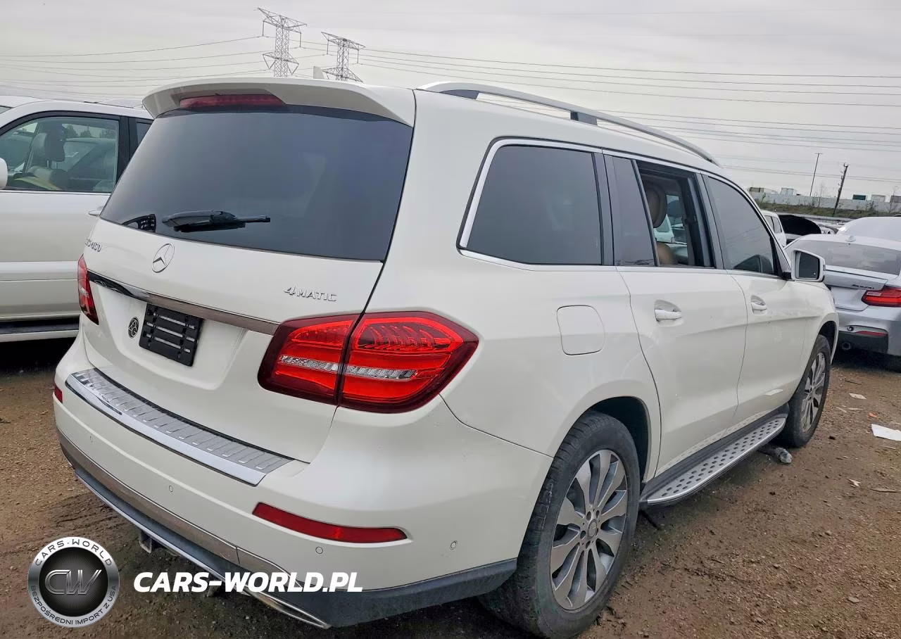 2017 Mercedes-Benz Gls 450 4Matic VIN:4JGDF6EE0HA789047 - 3