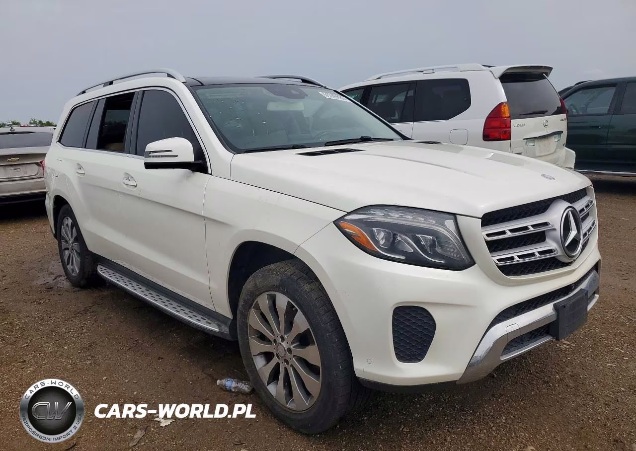 2017 Mercedes-Benz Gls 450 4Matic VIN:4JGDF6EE0HA789047 - 4