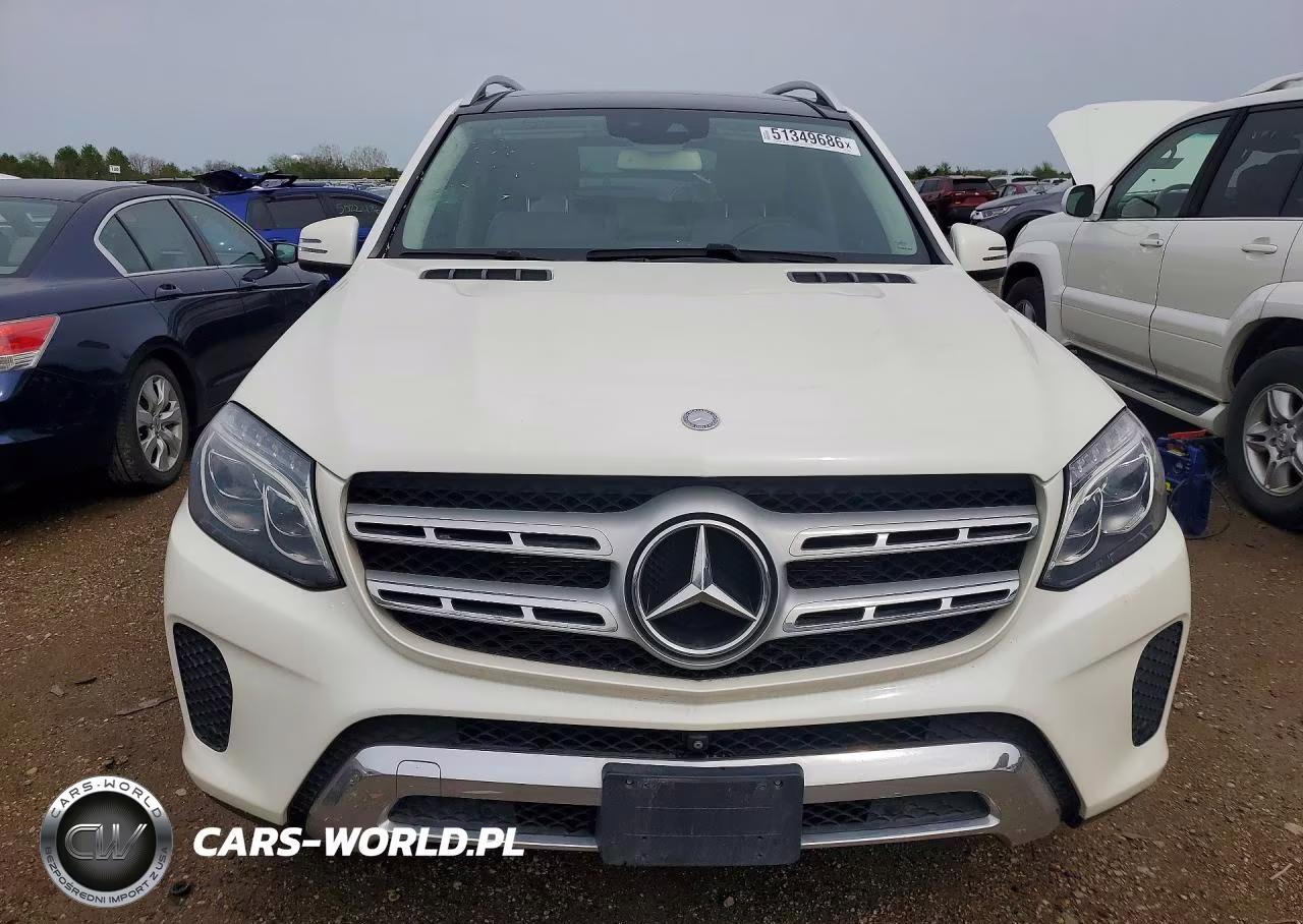 2017 Mercedes-Benz Gls 450 4Matic VIN:4JGDF6EE0HA789047 - 5