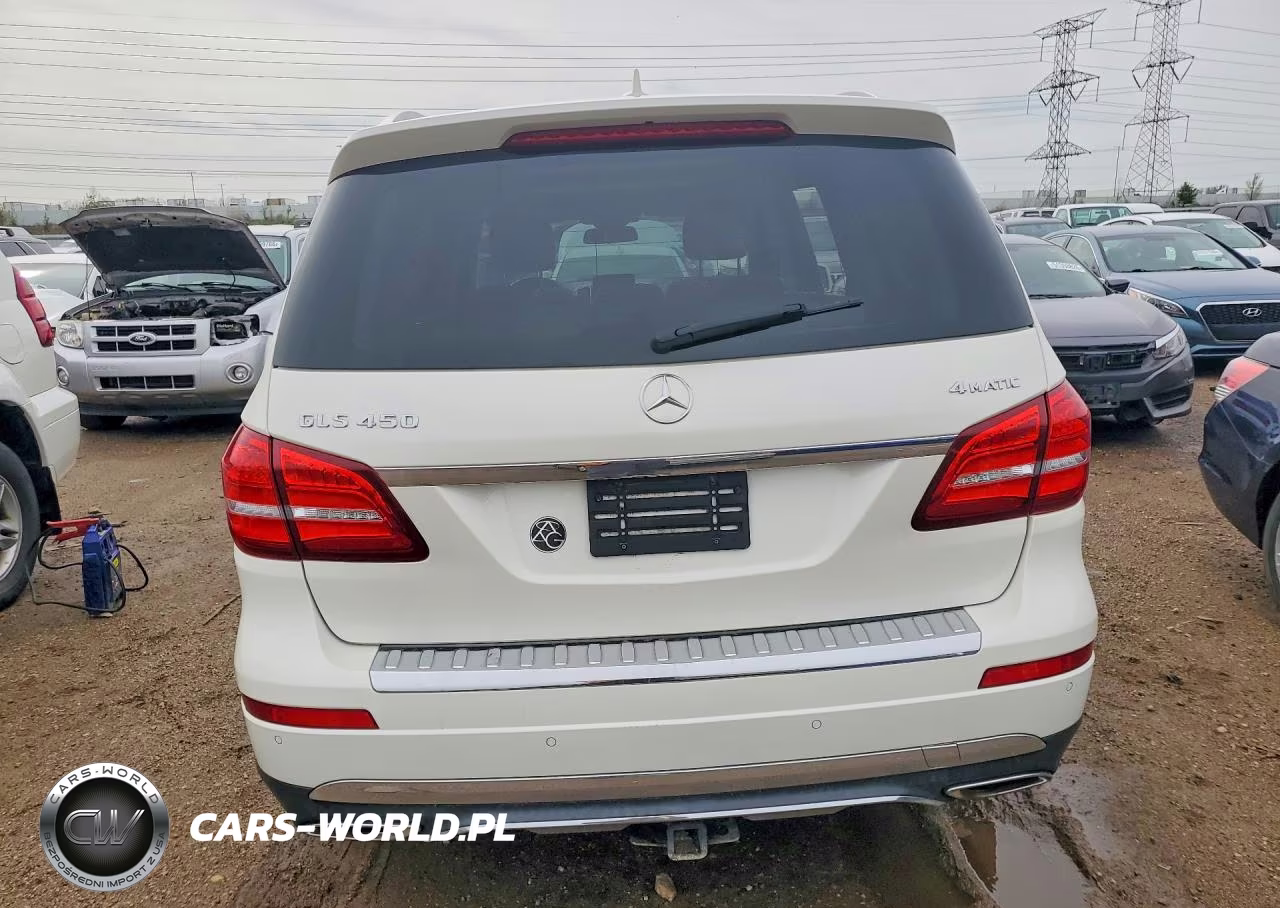 2017 Mercedes-Benz Gls 450 4Matic VIN:4JGDF6EE0HA789047 - 6