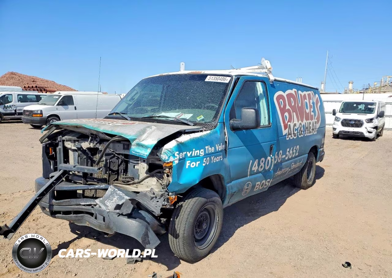 2008 Ford Econoline E150 Van VIN:1FTNE14WX8DA34009 - 2