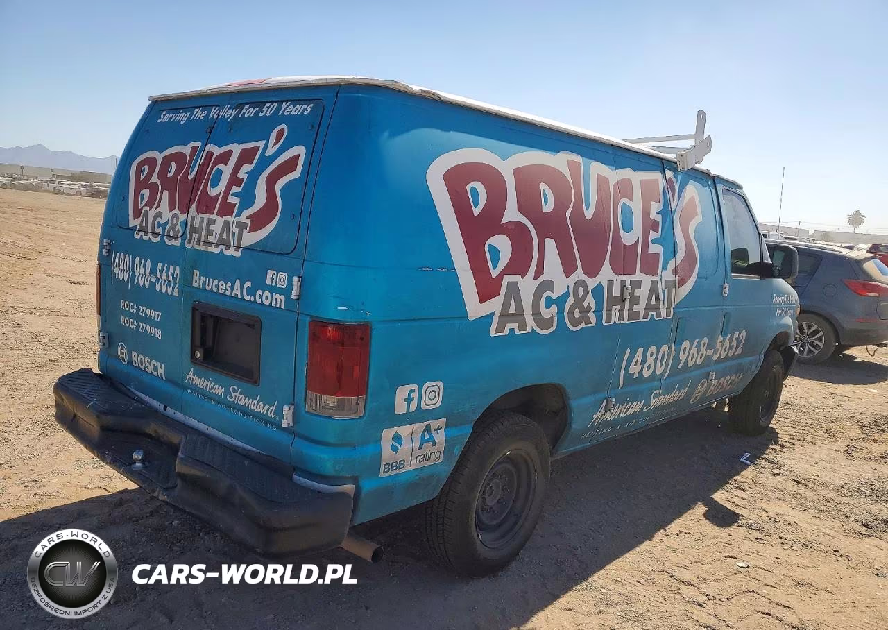 2008 Ford Econoline E150 Van VIN:1FTNE14WX8DA34009 - 4