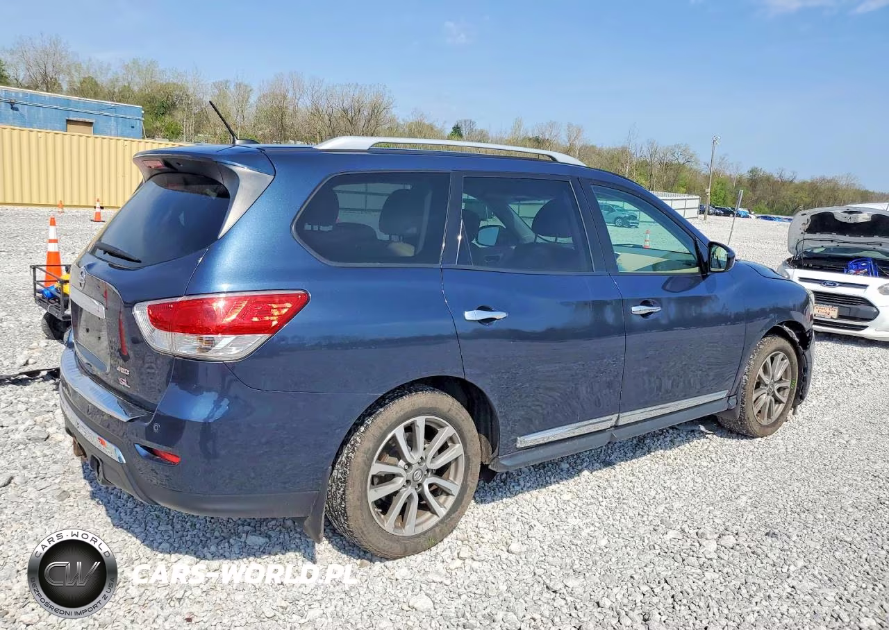 2014 Nissan Pathfinder Sl VIN:5N1AR2MM1EC711209 - 3