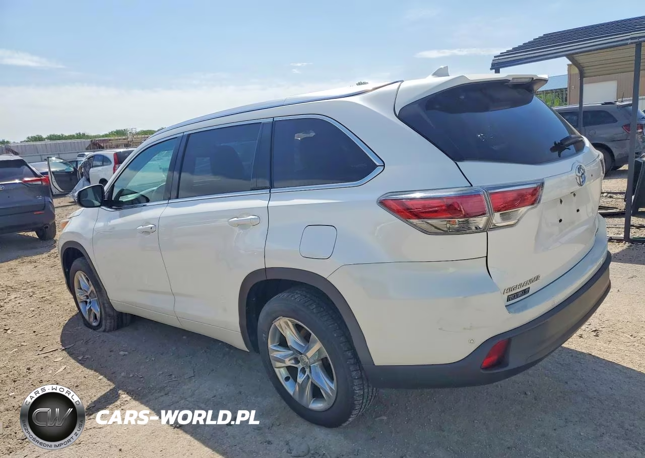 2015 Toyota Highlander Limited VIN:5TDYKRFH0FS052751 - 2