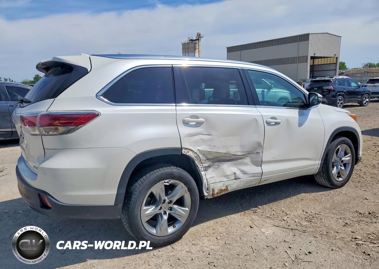 2015 Toyota Highlander Limited VIN:5TDYKRFH0FS052751 - 3