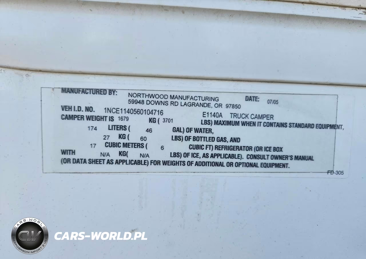 2006 Northwood Arctic Fox - Slide-In Camper VIN:1NCE1140560104716 - 10