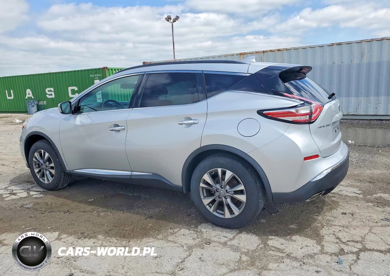 2018 Nissan Murano Sv VIN:5N1AZ2MG4JN122616 - 2