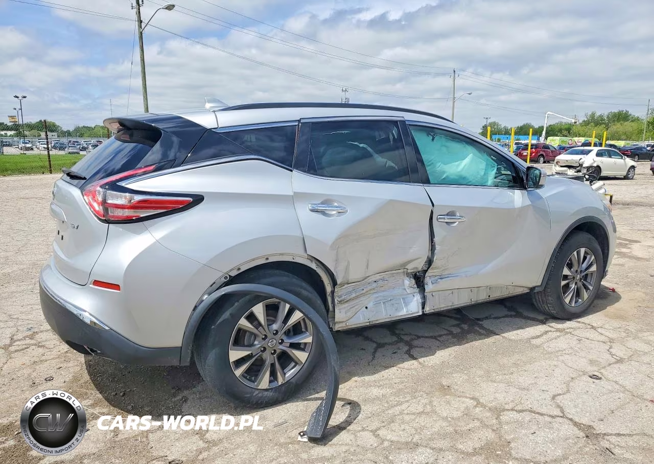 2018 Nissan Murano Sv VIN:5N1AZ2MG4JN122616 - 3