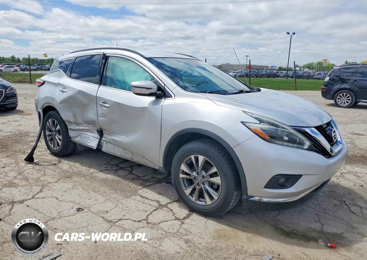 2018 Nissan Murano Sv VIN:5N1AZ2MG4JN122616 - 4