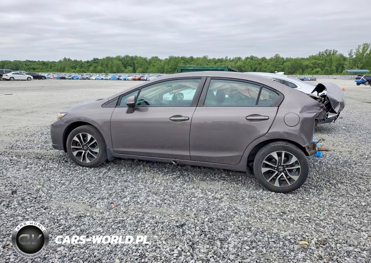 2013 Honda Civic Ex VIN:19XFB2F84DE066111 - 2